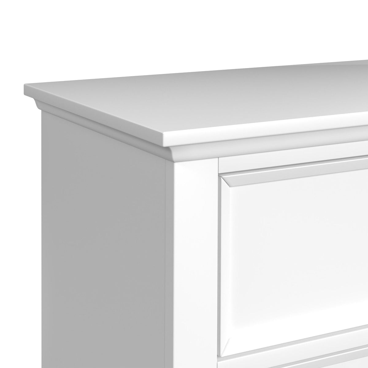 Hampton Kids Bunk With Ladder And Trundle Bedroom Set in Black by Elements International, view 46