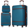 Hardshell Luggage Sets 3 Pieces 20" / 28" Luggages And Cosmetic Case Spinner Suitcase With Tsa Lock Lightweight