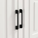 TV Stand For TVs Up To 65", Modern Entertainment Center Media Console Cabinet With 2 Spacious Storage Space, Solid Wood Legs For Living Room