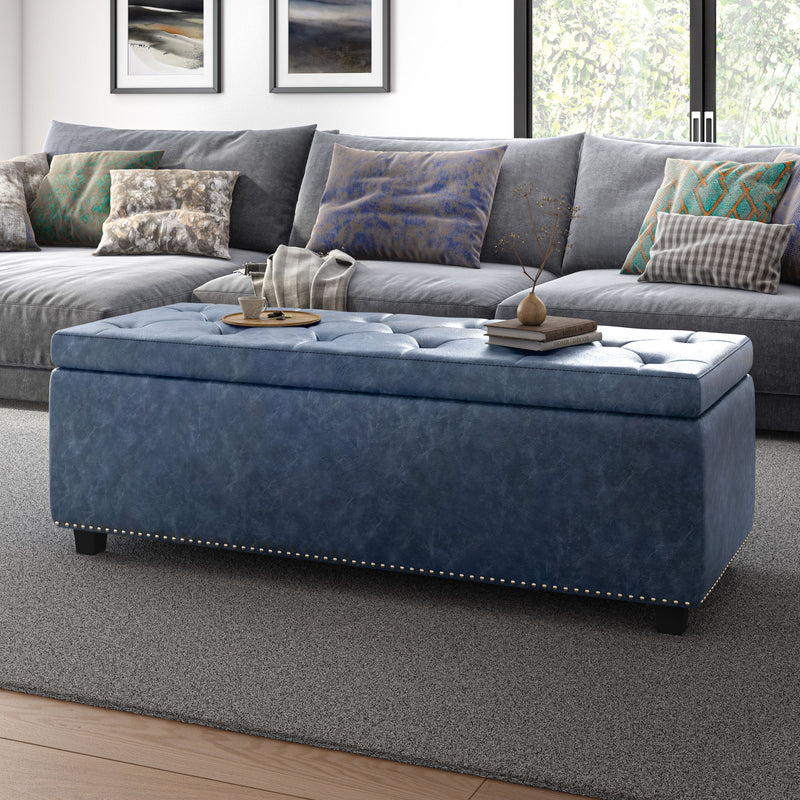 Hamilton - Upholstered Storage Ottoman