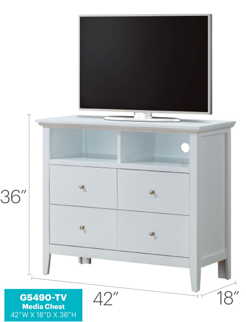 Charming Media Chest With Storage