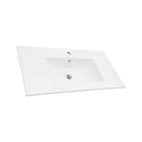 Premium Rectangular Vanity Top With Single Faucet Hole And Overflow