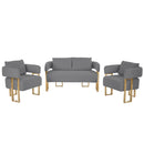 Decorative Upholstered Side Chair For Living Room