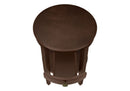 Accent Table, 2 Tier, Transitional - Espresso