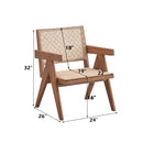 Velentina - Accent Chair - Rattan & Natural