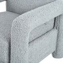 Push Back Recliner Armchair Upholstered Recliner Chair Single Sofa With Adjustable Backrest