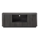 Modern Wavy TV Stand Rounded Sideboard With Storage Cabinet