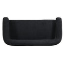 Modern Round Armrest Loveseat