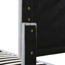 Upholstered Platform Bed With A Hydraulic Storage System