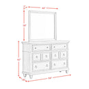 Whit-Ash - 6-Drawer Dresser
