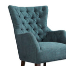 Hannah - Button Tufted Wing Chair