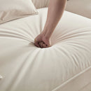 Nordic Modern Sofa With Removable Pillowcase, High Density Sponge Filling, 4 Throw Pillows