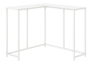 Corner Accent Console Table For Entryway, Unique L-Shaped Design