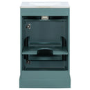 Elegant Bathroom Vanity With Ceramic Sink, Soft Close Door, Adjustable Shelf