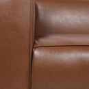 Contemporary 3 Seater Sofa With Tuxedo Design