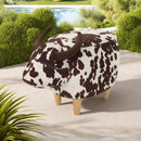 Cow Shaped Ottoman Footstool