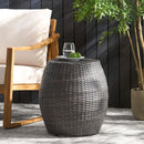Outdoor Wicker Patio Side Table