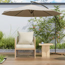 Modern Curved Aluminum Lounge Chair With Stylish Rope Weave Design And Cushioned Comfort For Outdoor