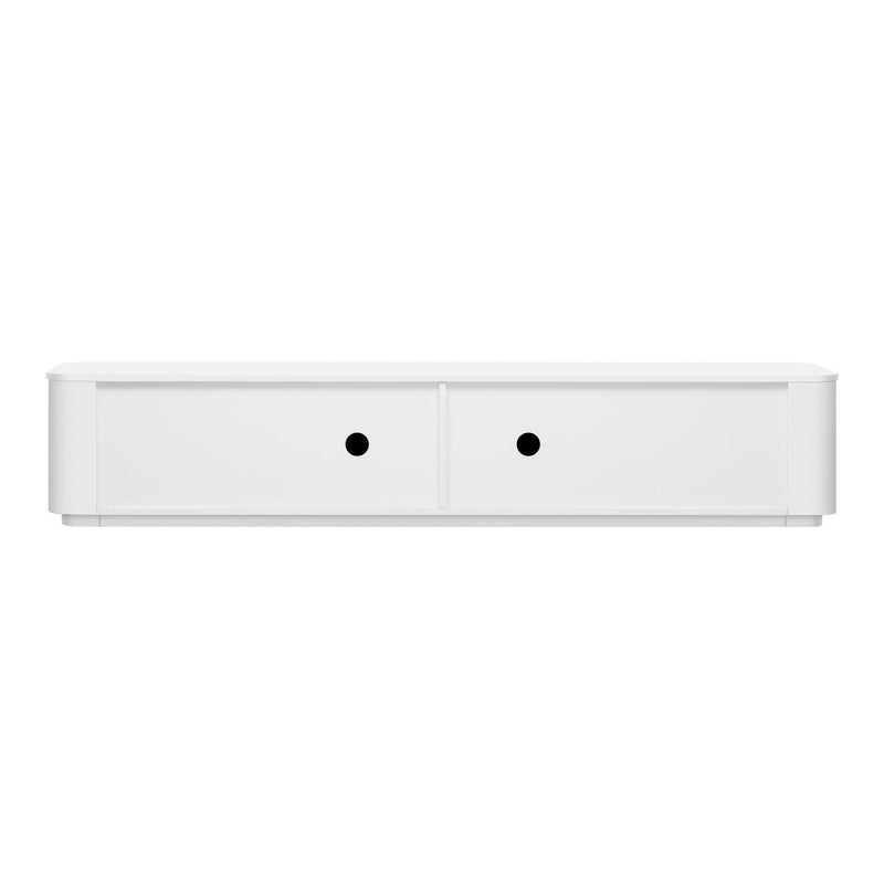 Modern TV Stand With 2 Cabinets And 2 Drawers