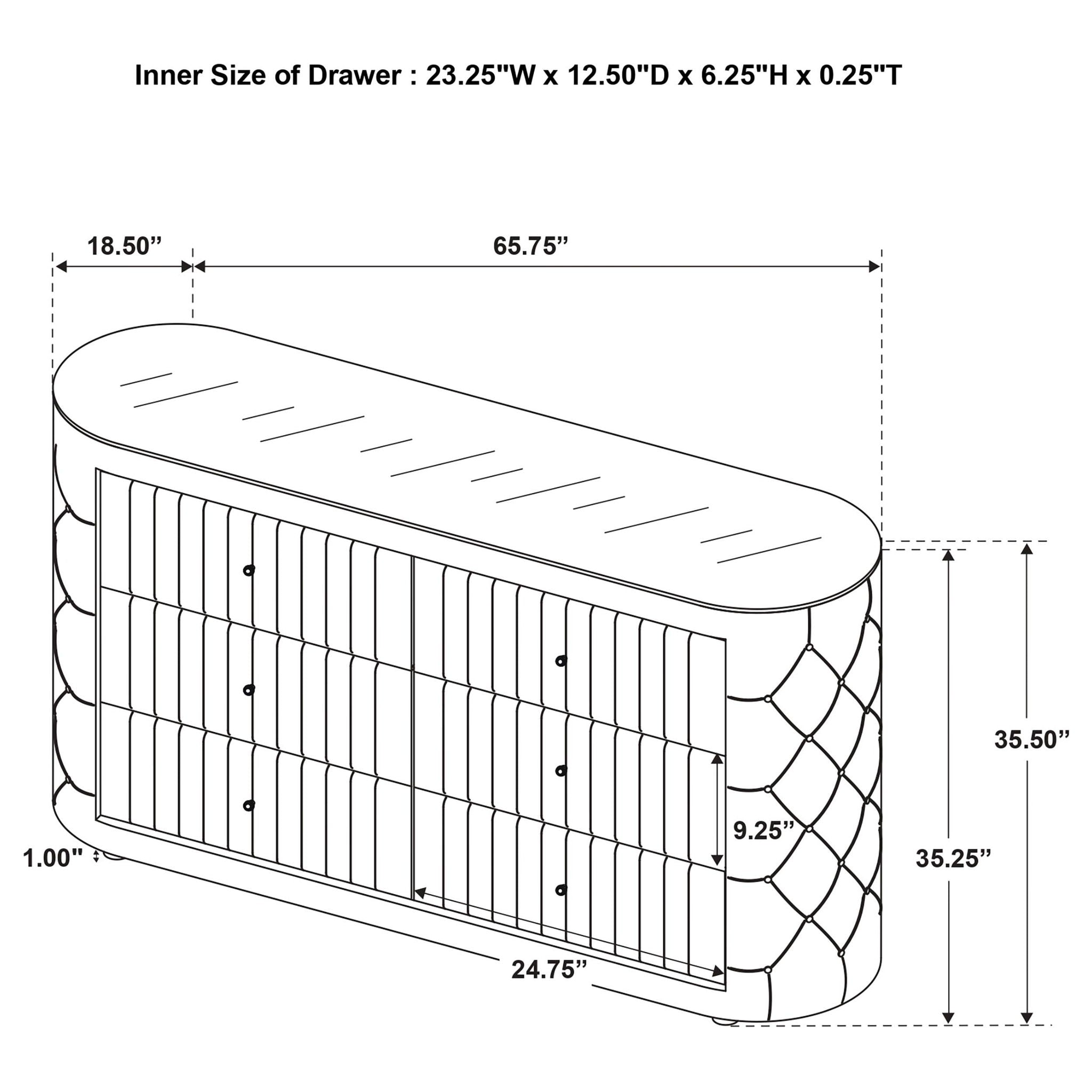 Sonya 5-piece Upholstered Queen Bedroom Set Ivory