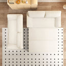 Queen Pull Out Sofa Bed, 3 In 1 Convertible Sleeper Sofa With Side Storage