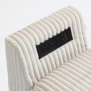 Modular Sofa Coffee Table With Storage Function, Cupholders, USB Ports