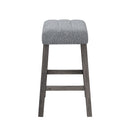 Regina - Console Sofa Table And Double Pedestal Base - Gray