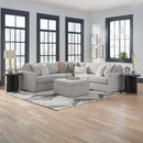Flex - Sectional with Standard Arm and Storage Ottoman