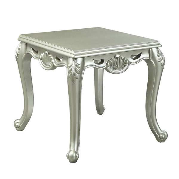 Qunsia - End Table - Champagne