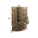 Constantine - Chest - Brown & Gold Finish - Atlantic Fine Furniture Inc