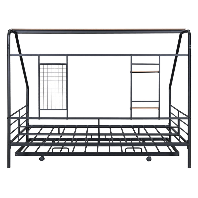 Playhouse Design Bed With Trundle