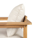 Terassi - Outdoor Lounge Chair (Set of 2) With Cushions - Beige / Light Teak