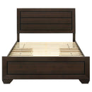 Kauffman - Wood Storage Panel Bed