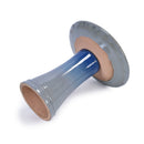 Birdbath For Patio, Garden - Blue Gray