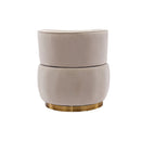 360 Degree Swivel Cuddle Barrel Accent Sofa Chair