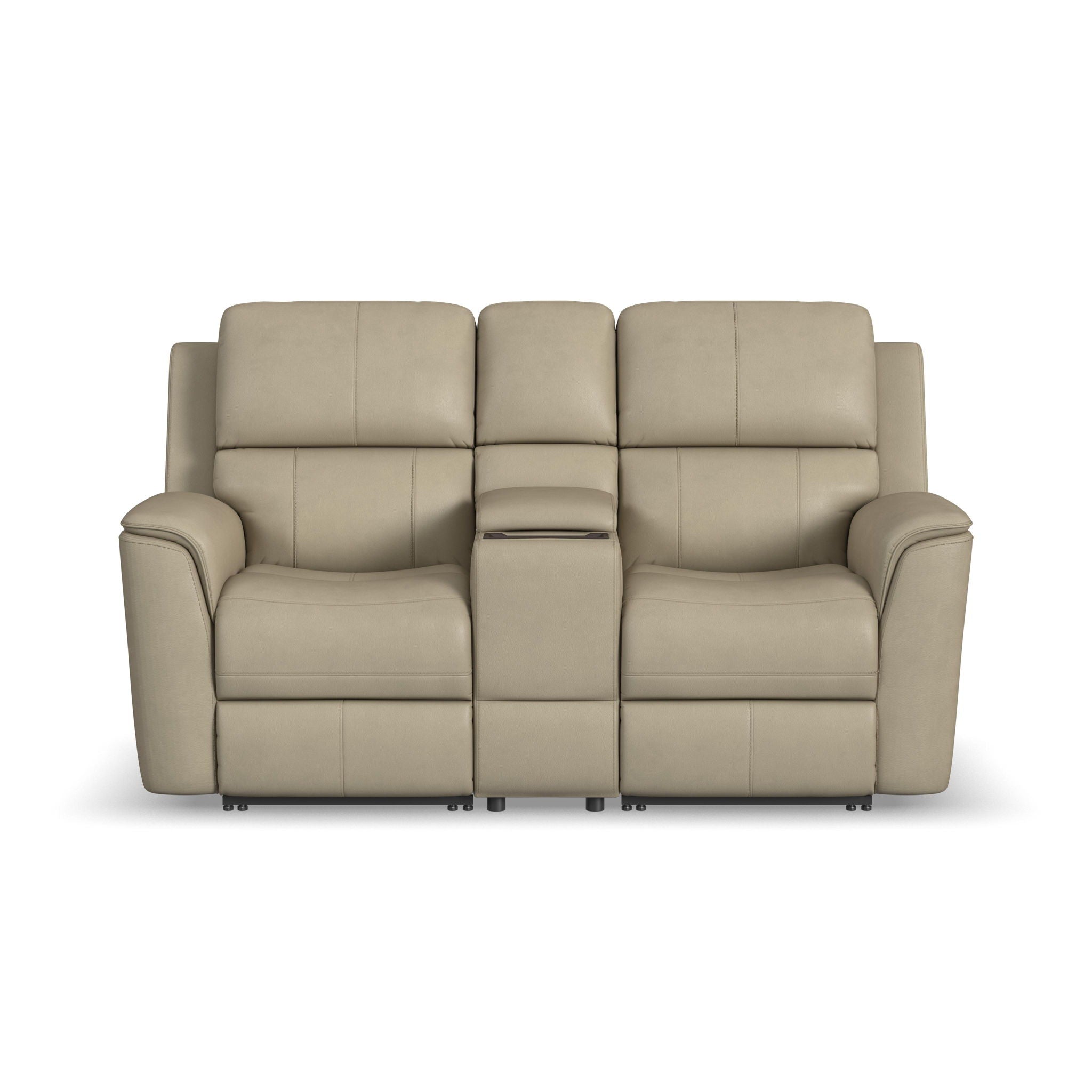 Henry - Power Reclining Loveseat With Console & Power Headrests & Lumbar