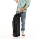 Folding Outdoor Table With Carrying Bag, Lightweight Aluminum Roll-Up Square Table For Indoor, Outdoor Camping, Picnics, Beach, Backyard, Bbq, Party, Patio - Black