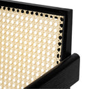 Chandigarh Farmhouse Style Cane Upholstered Dining Chairs (Set of 2)