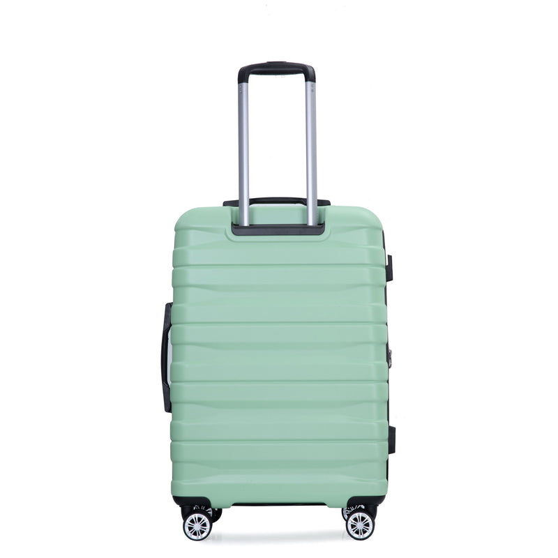 Luggage Set Of 5 Pieces, Expandable Hard Pc Luggage Set With Tsa Lock For Rotating Wheels