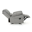 Wide Manual Glider Standard Recliner - Gray