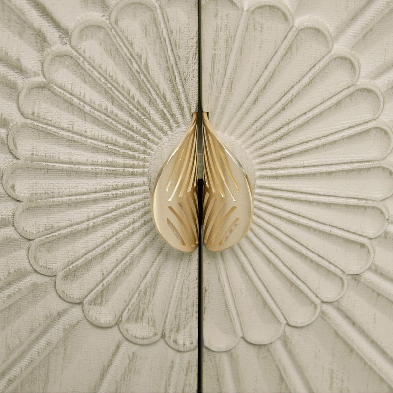 2 Door Cabinet, American Furniture, Suitable For Bedroom, Living Room, Study - Natural