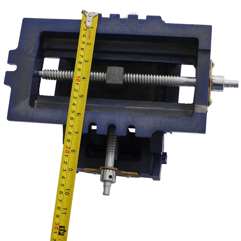 Industrial Quality Cross Slide Vise, Drill Press Metal Milling 2 Way X - Y