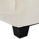 3 Seater Sofa Couch With Curved Armrests