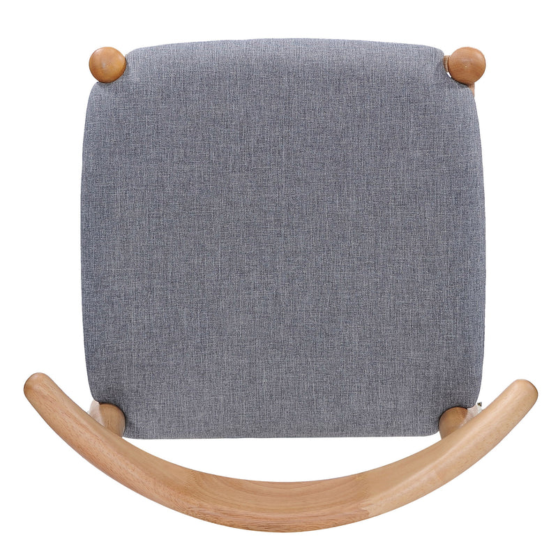 Candescent - Dining Chair With Curved Back And Wood Frame (Set of 2)