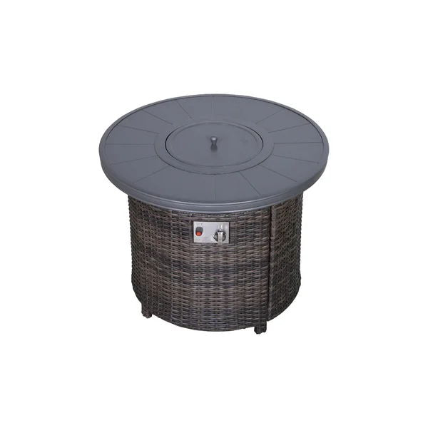 Outdoor Fire Pit Table With Lid