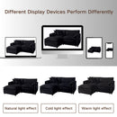 Modern Comfy Deep Seat Modular Sectional Sofa Cloud Couch With Ottoman