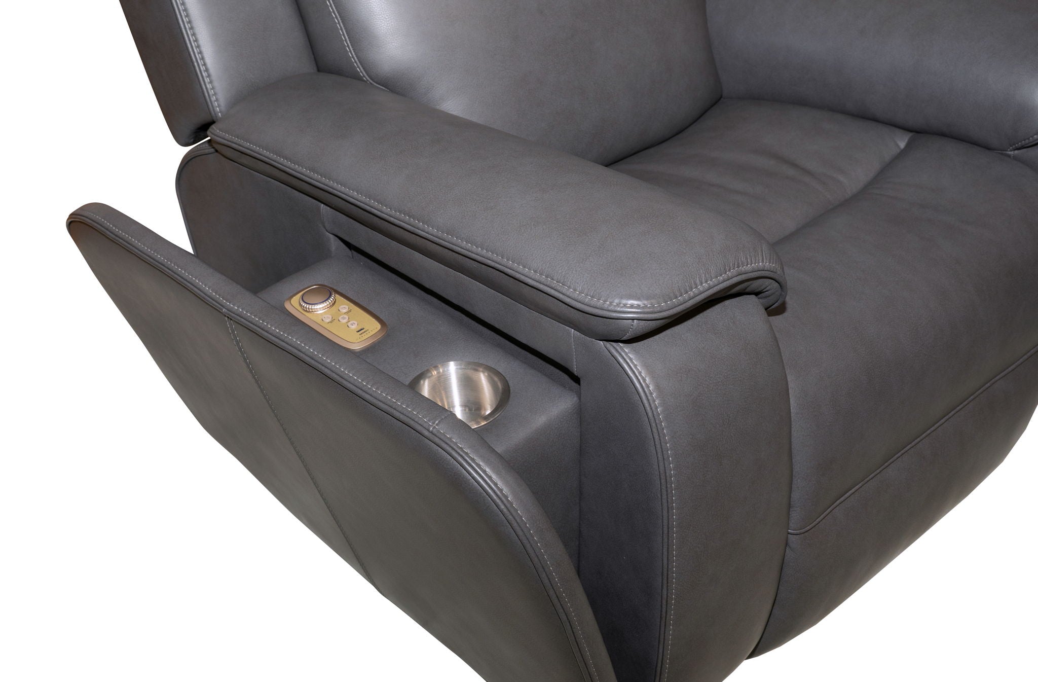 Ziggy - Power Recliner With Power Headrest, Lumbar, Heat & Massage