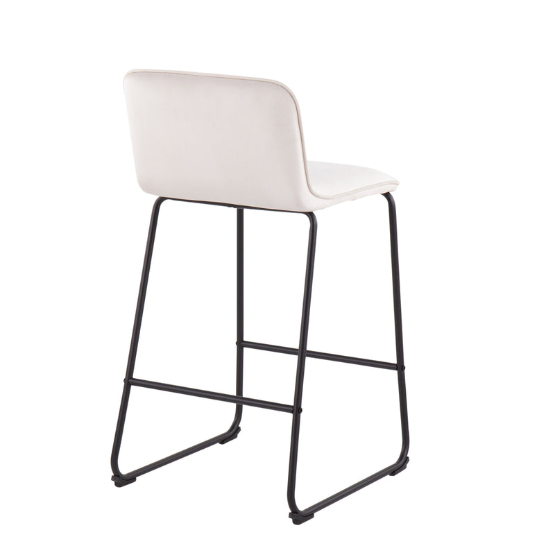 Casper - Fixed Height, Contemporary Counter Stool (Set of 2)