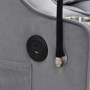 Modern Velvet Loveseat Futon Sofa With Pullout Bed, Adjustable Reclining Backrest, Toss Pillows