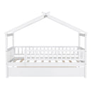 Creativity House Bed With Twin Size Trundle